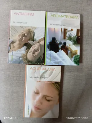 Tres libros de Cuerpo y Mente.