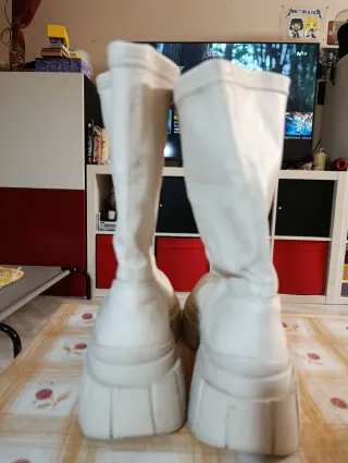 Botas Bosanova Talla 41 Blancas