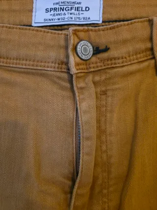 Pantalón Springfield Marrón Talla 42