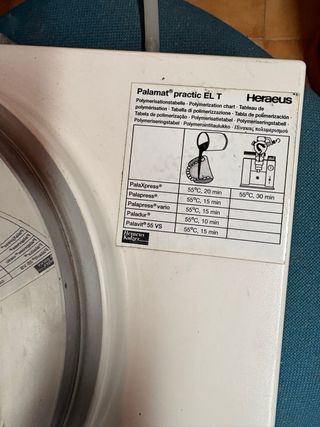 Olla a presión para uso dental Kulzer Palamat EL T