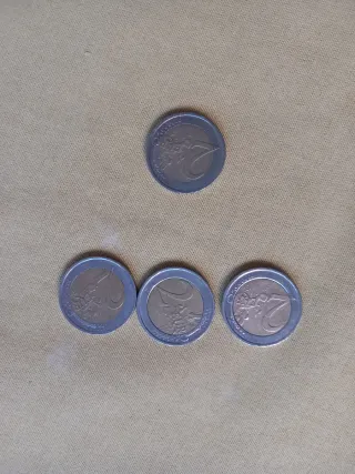 Moneda " rara" 2 Euros Bélgica 2008-2010.. 2,30