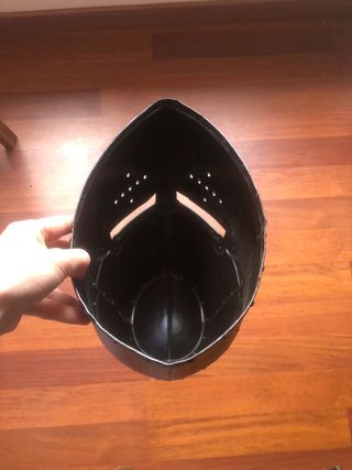 Casco de caballero medieval para disfraz niño