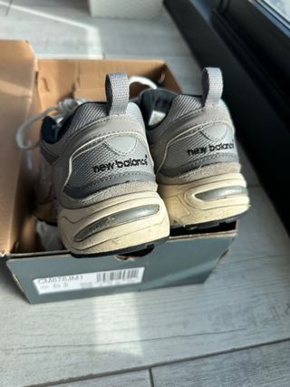 New Balance 878 Gris Beige Blanco