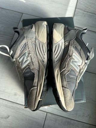 New Balance 878 Gris Beige Blanco