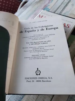 GUIA COLEOPTEROS DE ESPAÑA Y DE EUROPA