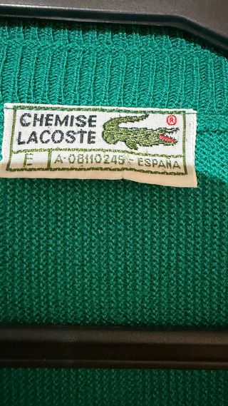 Cárdigan Lacoste Verde