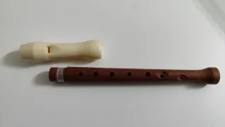 Flauta dulce soprano madera