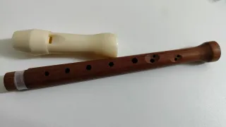 Flauta dulce soprano madera