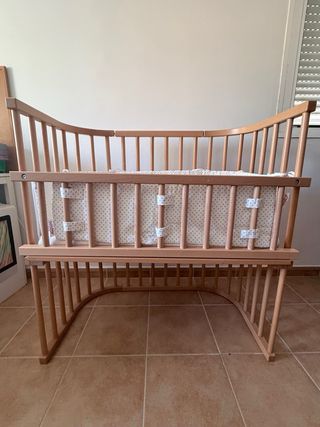 Cuna colecho Babybay Boxspring Madera