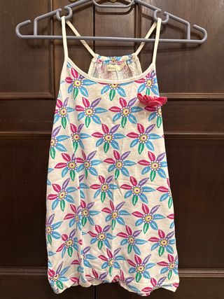 Camiseta floral multicolor