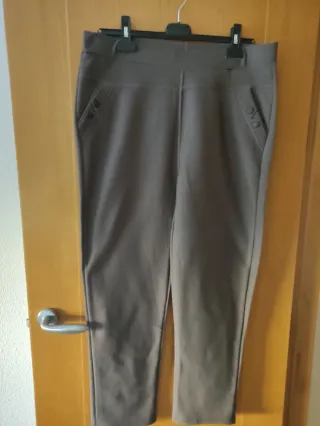 Leggings marrones mujer