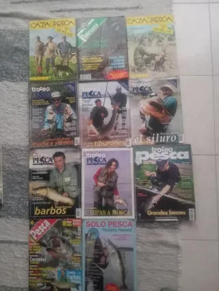 Revistas de época. CAZA Y PESCA