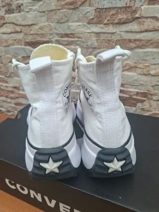Zapatillas Converse Run Star Hike Hi Blancas