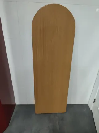 Mesa alta cocina barra + 2 taburetes plegables