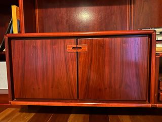 Mueble salón/despacho madera