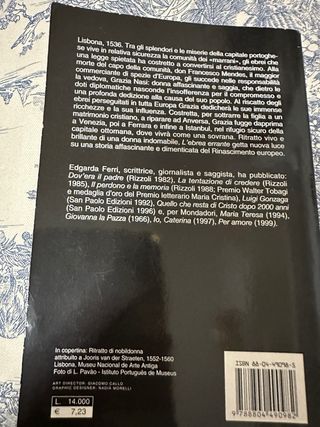 L'ebrea errante. Donna Grazia Nasi dalla Spagna...
