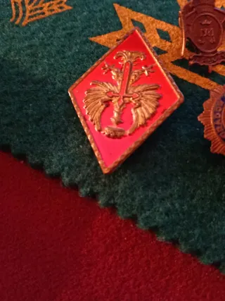 Lote 3 insignias militares