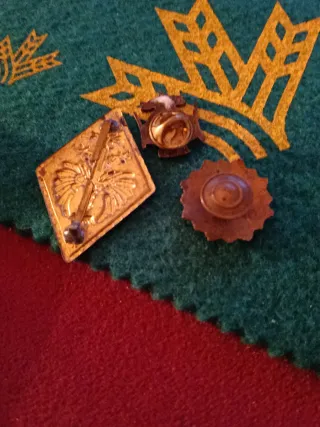 Lote 3 insignias militares