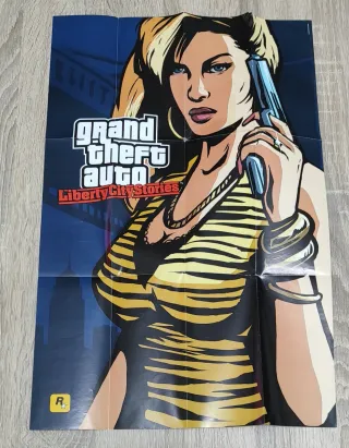 Póster Grand Theft Auto Liberty City Stories PSP