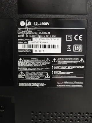 TV LG Full HD 32 pulgadas