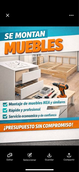 Montaje de muebles