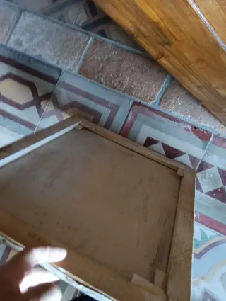 Coppia quadri olio su tela, medievale , ritratti