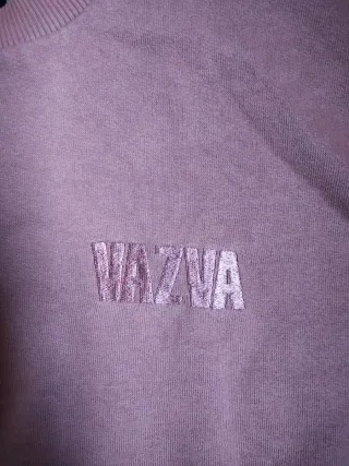 Sudadera Vazva Rosa Oversize