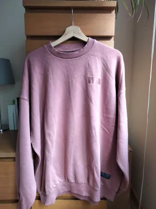 Sudadera Vazva Rosa Oversize