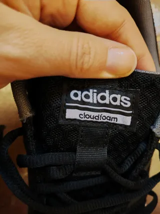 Adidas Cloudfoam Negras Talla 42