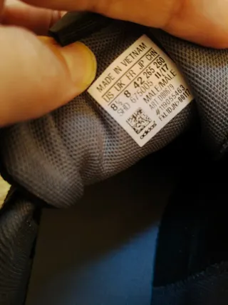 Adidas Cloudfoam Negras Talla 42