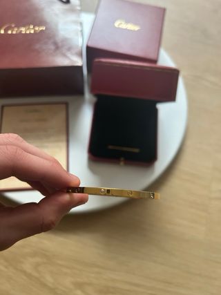 Bracciale Cartier Love oro