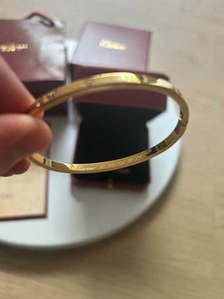 Bracciale Cartier Love oro