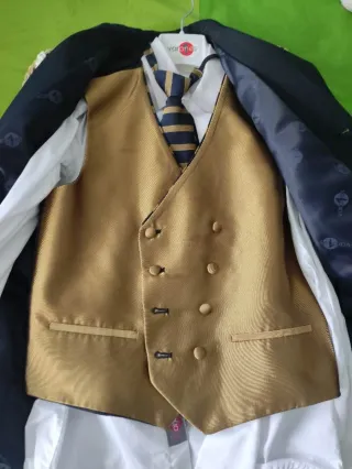 Traje de Comunión Niño Azul Marino
