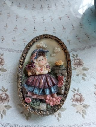 Placa decorativa de pared