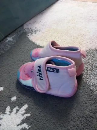 Pantuflas Peppa Pig Niña Rosa