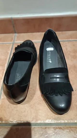 NUEVOS Zapatos Pitillos Negros Mujer Talla 39