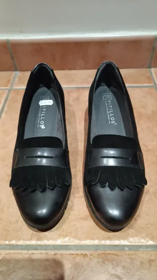 NUEVOS Zapatos Pitillos Negros Mujer Talla 39