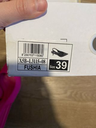 Tacchi Fucsia Slingback