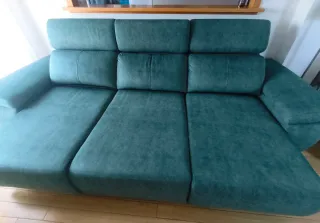 Sofá de diseño italiano en tela