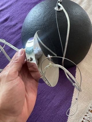 Lámpara de diseño estilo Magma | Negro y Dorado