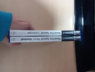 Lote Need for Speed Most Wanted y Carbono PS2
