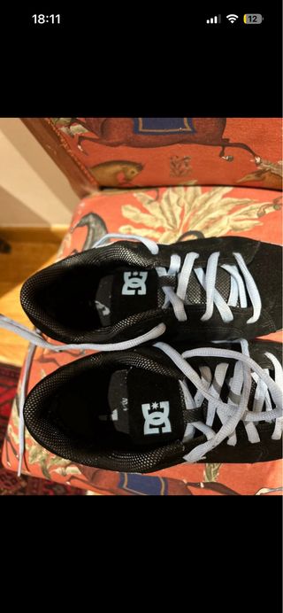 Zapatillas DC Negras Talla 40