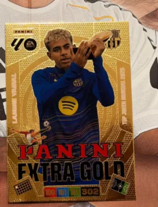 Cromo Panini Extra Gold Lamine Yamal
