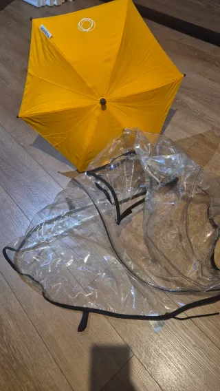 Parasol y cubierta lluvia Bugaboo Bee
