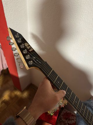 Guitarra Eléctrica Negra LTD
