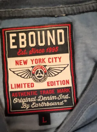 Camiseta Ebound Manga Larga Talla L