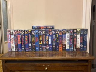 Lote 24 Películas VHS Anime Manga