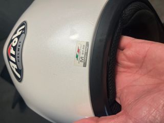 Casco Moto Airoh Trail Blanco Talla M