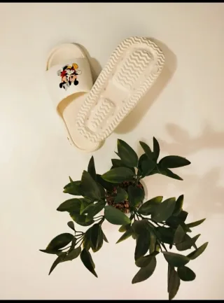 Chanclas Mickey Mouse Blancas