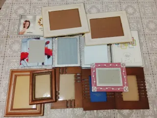 Lote marcos de fotos varios tamaños
